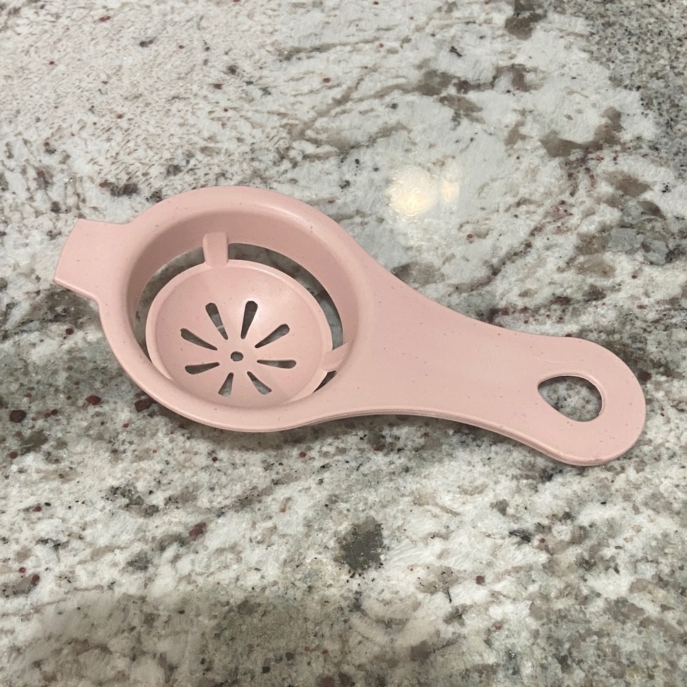 NWOT Pink Egg Separator